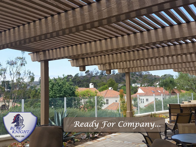 Wood Patio Covers and Pergolas in Newport Beach