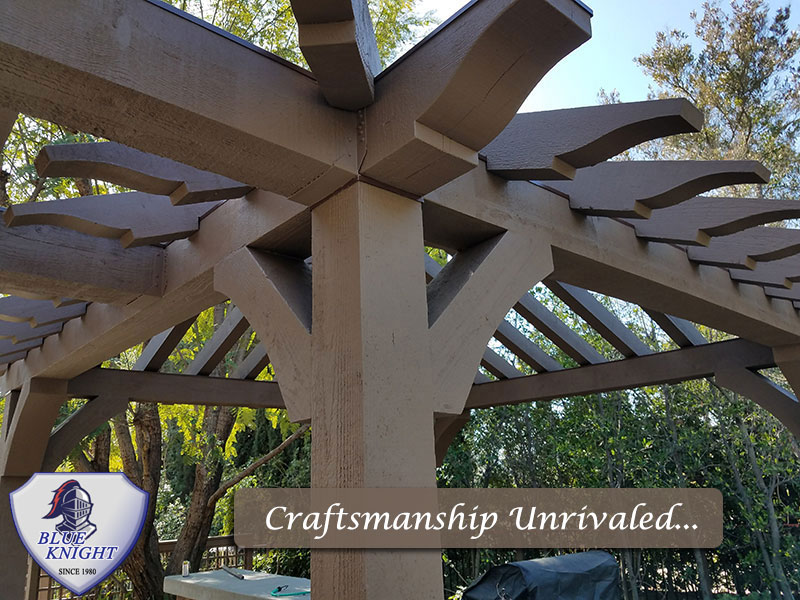 Wood Patio Covers and Pergolas in Newport Beach