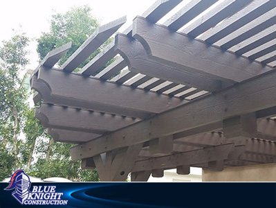 Wood Patio Covers & Pergolas Newport Beach 3