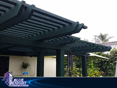 Wood Patio Covers & Pergolas Newport Beach 22