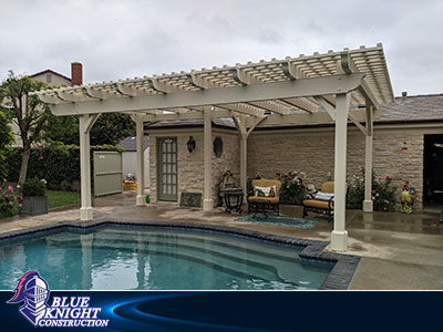 Wood Patio Covers & Pergolas Newport Beach 116
