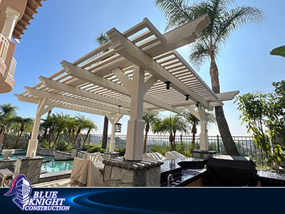 Wood Patio Covers & Pergolas Newport Beach 124