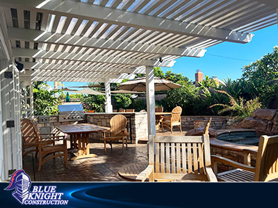 Wood Patio Covers & Pergolas Newport Beach 130