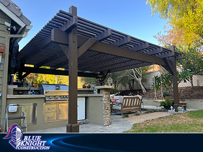 Wood Patio Covers & Pergolas Newport Beach 135