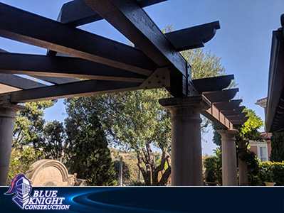 Wood Patio Covers & Pergolas Newport Beach 39