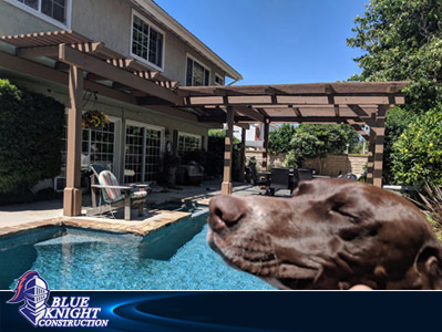 Wood Patio Covers & Pergolas Newport Beach 51