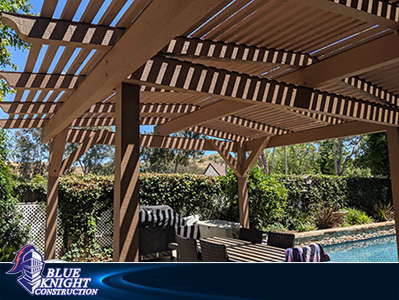 Wood Patio Covers & Pergolas Newport Beach 53